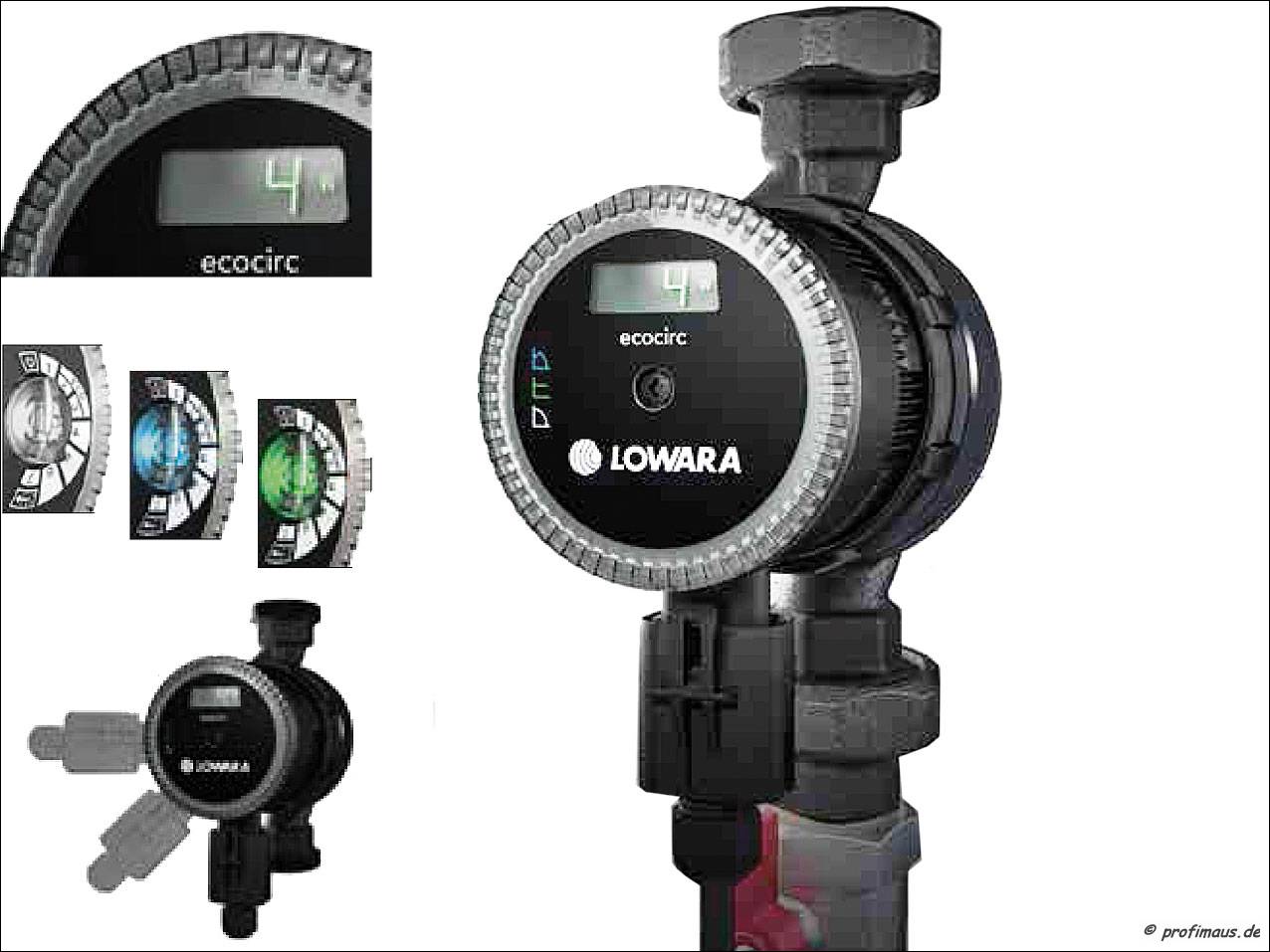 Lowara ecocirc Premium 25-4/130