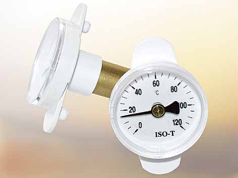 Thermometer zu ISO - T Kugelhahn