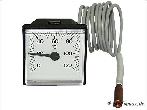 Fernthermometer, quadratisch